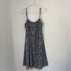 J. Crew floral A line dress, size 6